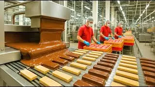 The AMAZING KitKat Manufacturing Process Is FULL Of Precision