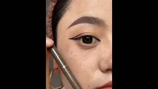 Waterproof & Sweat-Proof Eyebrow Pencil ✨ No Smudge | Beginner Friendly #makeup #shorts #beauty