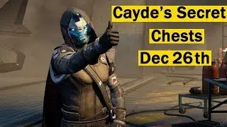 Destiny 2-Cayde's Secret Chests on Nessus (Dec 26th)