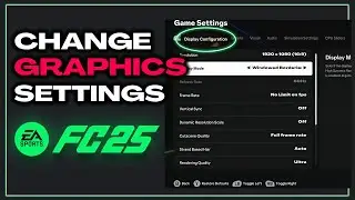 Как ИЗМЕНИТЬ НАСТРОЙКИ ГРАФИКИ в EA FC 25 ✅