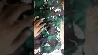 posisi atribut baju tni ad #baju #shortsvideo