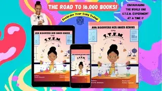 Ava In The Community - Road To 16,000 Books - AVA THE S.T.E.M. AMBASSADOR™