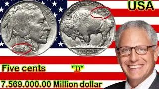 This 5 Cent Coin Is Worth $7,569,000! | 1915-D Buffalo Nickel Value
