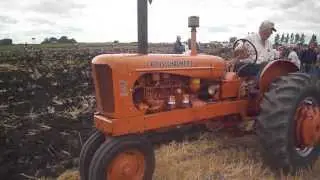 2013 Orange Spectacular WD45 Diesel Plowing