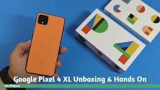 Google Pixel 4 XL Unboxing & Hands On (Oh So Orange)