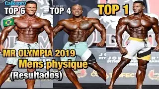 TOP 10 MR OLYMPIA  MENS PHYSIQUE 2019 (Results-Resultados)