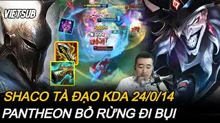 Gi&aacute;o &Aacute;n Shaco ONE SHOT Trong Tay L&atilde;o Liu | Cướp Sạch Rừng Khiến Pantheon Cay C&uacute; 5 Ph&uacute;t Vẫn ở Level 1