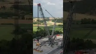 The mighty new Liebherr LR1700-1.0W narrow track on the Liebherr test bed in India. || #liebherr
