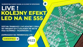 #623 Efekt LED na NE555 - Fajerwerski #diy #diyprojects #project #electronic #elektronika #service