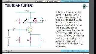 Tuned Amplifier Circuit