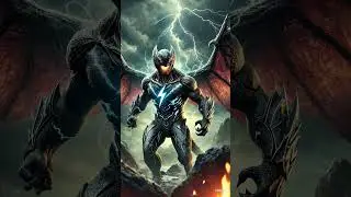 Black Adam and Dragon Hybrid