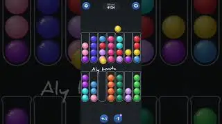 Ball sort puzzle level 4124 #puzzle #level #nivel #colors #gaming #gameplay #resoluci&oacute;n