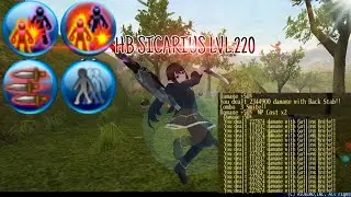Build SICARIUS(HB Assassin) lvl.220 - Toram Online