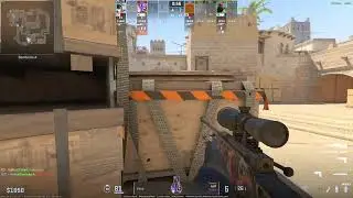 AWP WALLBANG RUN NOSCOPE #csgo