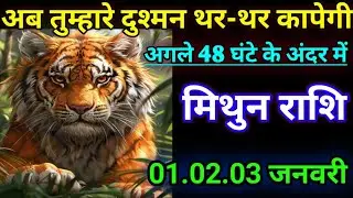 मिथुन राशि वालो अब तुम्हारे दुश्मन थर-थर कापेगी अगले 48 घंटे के अंदर में/today mithun 🙏 rashil 
