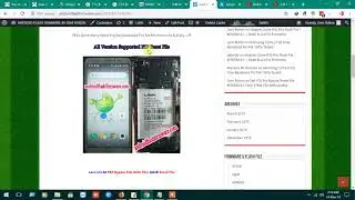 Lava iris 88 Frp Bypass Reset File MT6739 8.1 Without Box 36Mb File & Tools All Version Supported