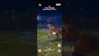 MHN - Hammer vs 7⭐ Great Wroggi #mhn #mhnow #monsterhunternow #hammer #greatwroggi #dino #gameplay