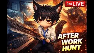 Monster Hunter World LIVE  |  Clocked Out. Time to Hunt.  #mhw #monsterhunter #mhwib #live