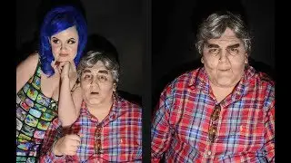 Doing Makeup on Andy Milonakis ( Old Man Cecil ) Makeup by Lacey Noel * Twitch IRL *
