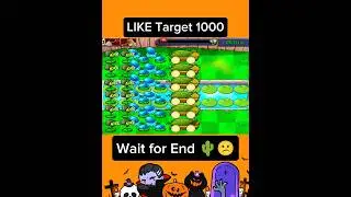 Cob cannon versus all zombies #pvsz #plantsvszombie #endlesssurvival