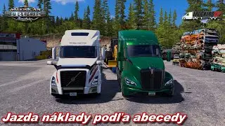 American truck simulator - Jazda n&aacute;klady podľa abecedy