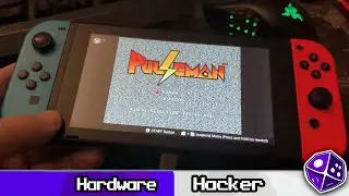 Pulseman Deutsch | Action-Plattformspiel f&uuml;r den Sega Mega Drive | Nintendo Switch handheld gameplay