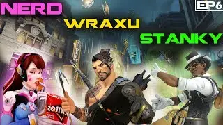 Full Top 500 D.Va Games | King's Row | Nerd, Wraxu, & DSPStanky