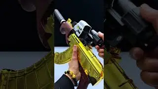 Noble Gold Plated Edition AK47+Smoke Tracer. Who needs this for New Year's Gift?#toys&nbsp;#airsoft