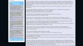more questions than answers - various Q&A sessions related to Project Entropia
