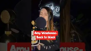 Amy Winehouse - Back to black cover.