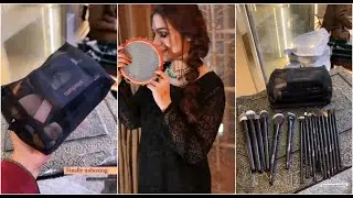 Merium Pervaiz Detailed video on Makeup Brushes ❤️💄