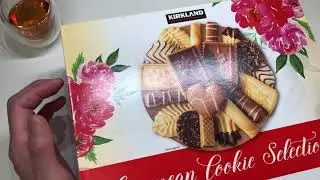 Loser unboxing with tea and blablabla about cookie packaging asmr