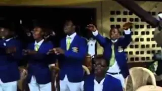 OWASS School Choir doing a rendition of IMANUS