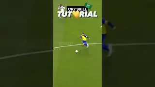 CR7🇸🇦 Al Nassr Skill Tutorial💛💙 #football #soccer #ronaldo #cristianoronaldo #cr7 #tutorial