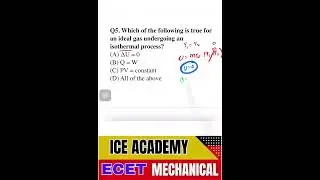 Mechanical MCQs for ECET 2026 🚀 | Q - 8 Strategy to Achieve Top Rank!,#ecet2026