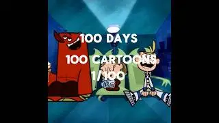 100 DAYS 100 CARTOONS 1/100 #rating #rate #cartoons #dayone #jimmytwoshoes #100days