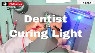BornDent curing light No Power Repair || Dentists blue curing light