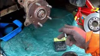 Freelander 1 front wheel hub stud replacement!