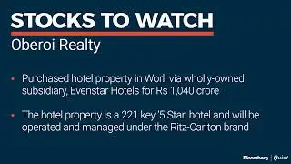 Stocks To Watch: KPR Mills, Oberoi Realty, Reliance Industries