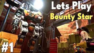 Игровой процесс Bounty Star, часть 1: я попробовал самую безумную игру про ковбойских роботов!