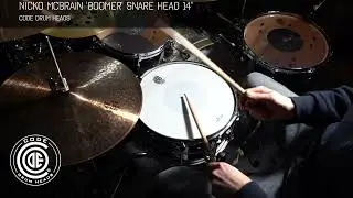 BOOMER 14&rdquo; KicK, Snare, Hats 🥁 @CodeDrumHeads