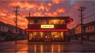 Tokyo Lofi Rain 🌧️ Lofi Beats with Rain Sounds | Cozy Night Caf&eacute;