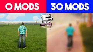 I INSTALLED *30 MODS* 😱 IN GTA VICE CITY - DEFINITIVE EDITION 😍