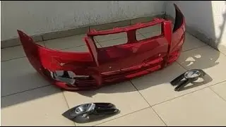 Como Atualizar o Para-choque Dianteiro com Farol de Milha no FIAT Stilo