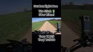 Acceleration #surron #72v #tuning #bike #eenduro #sumo #bike #bikelife #summer #vibe #ebike #gopro