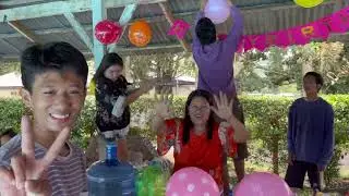 SEVEN CELEBRANTS AND A CAKE  #birthday  #cake  #ofw  #cesdailylife