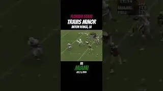 Travis Minor at Florida State | &ldquo;78-yard Run&rdquo; (1999)
