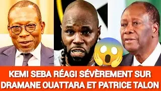 PR&Eacute;SIDENT DRAMANE OUATTARA ET PATRICE TALON CE FAIT ALLUM&Eacute; S&Eacute;V&Egrave;REMENT PAR KEMI SEBA