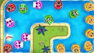 Talking Tom pool gameplay level 413-414-415-416 now levels are Hard