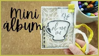 Mini ÁLBUM rápido y fácil de hacer ✨ Tutorial Scrapbooking. Laura Inguz